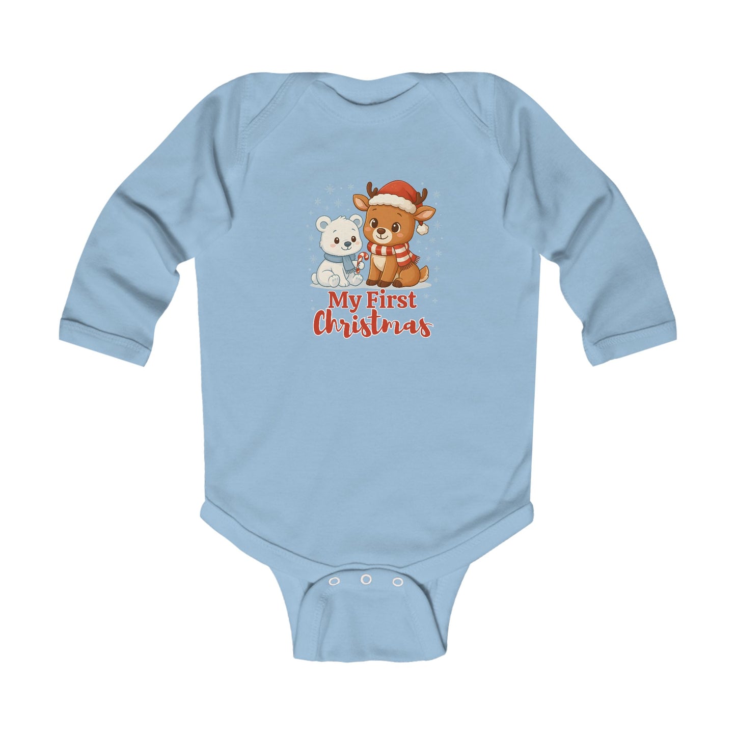 Baby's First Christmas Onesie | Personalized Holiday Bodysuit