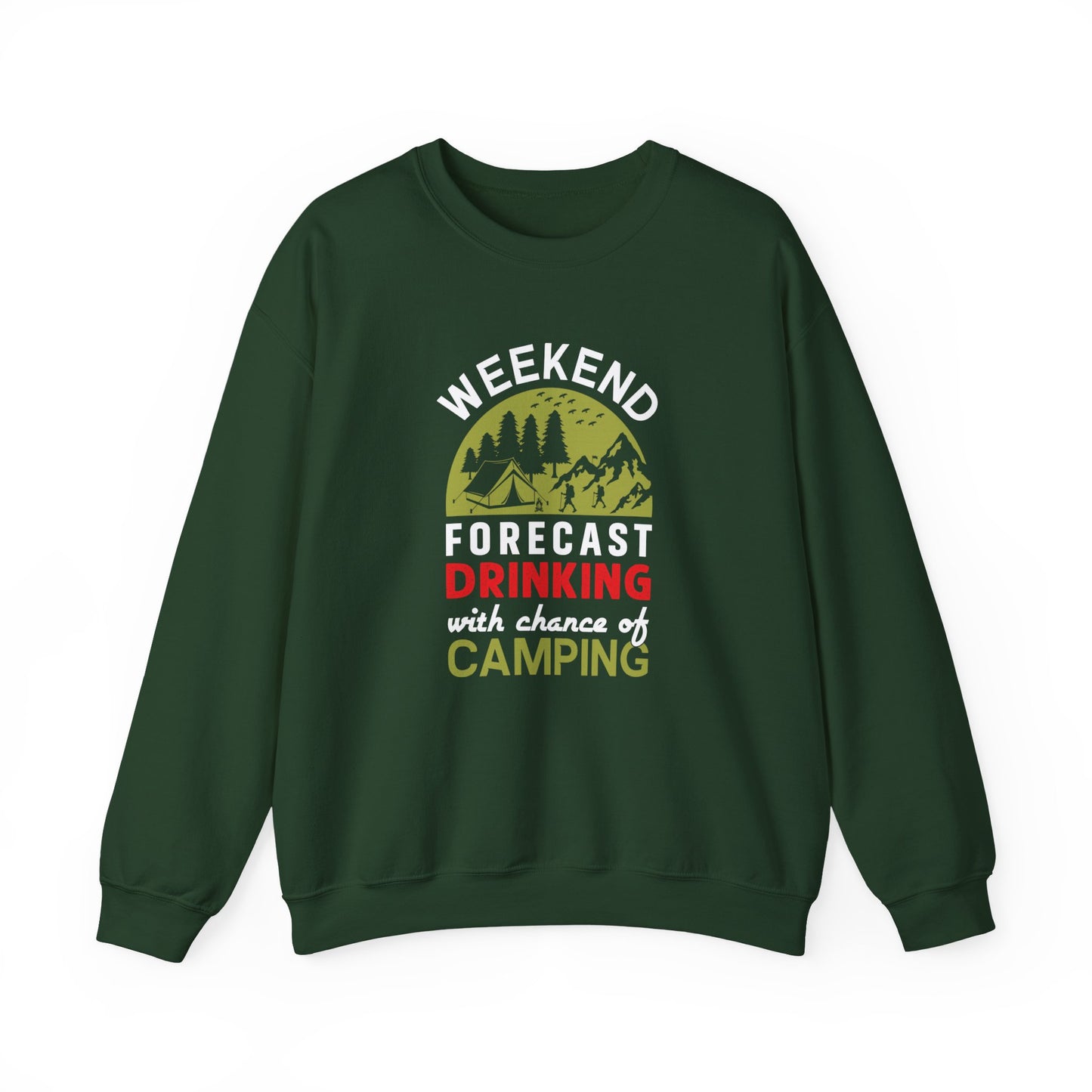 Playful Campsite Cheers Pullover