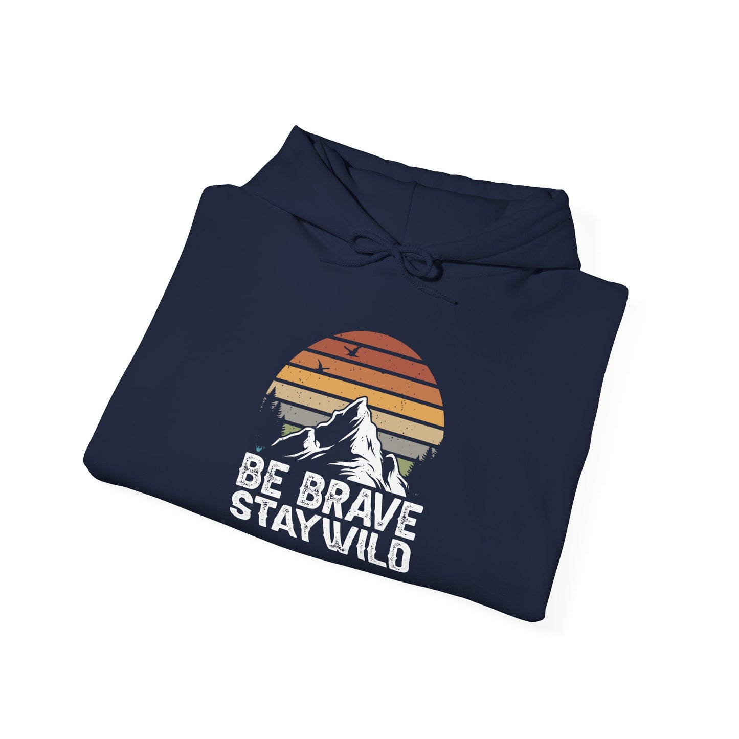Vivid Sunset Peaks Hoodie