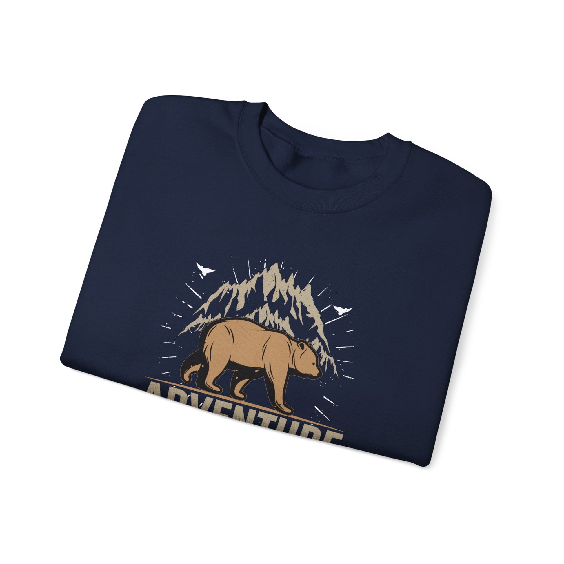 Cozy-Wild Mountain Bear Crewneck — view 15