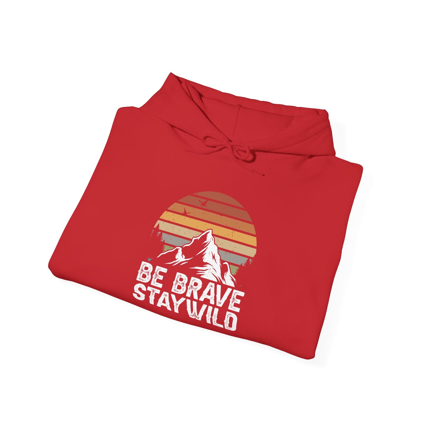 Vivid Sunset Peaks Hoodie