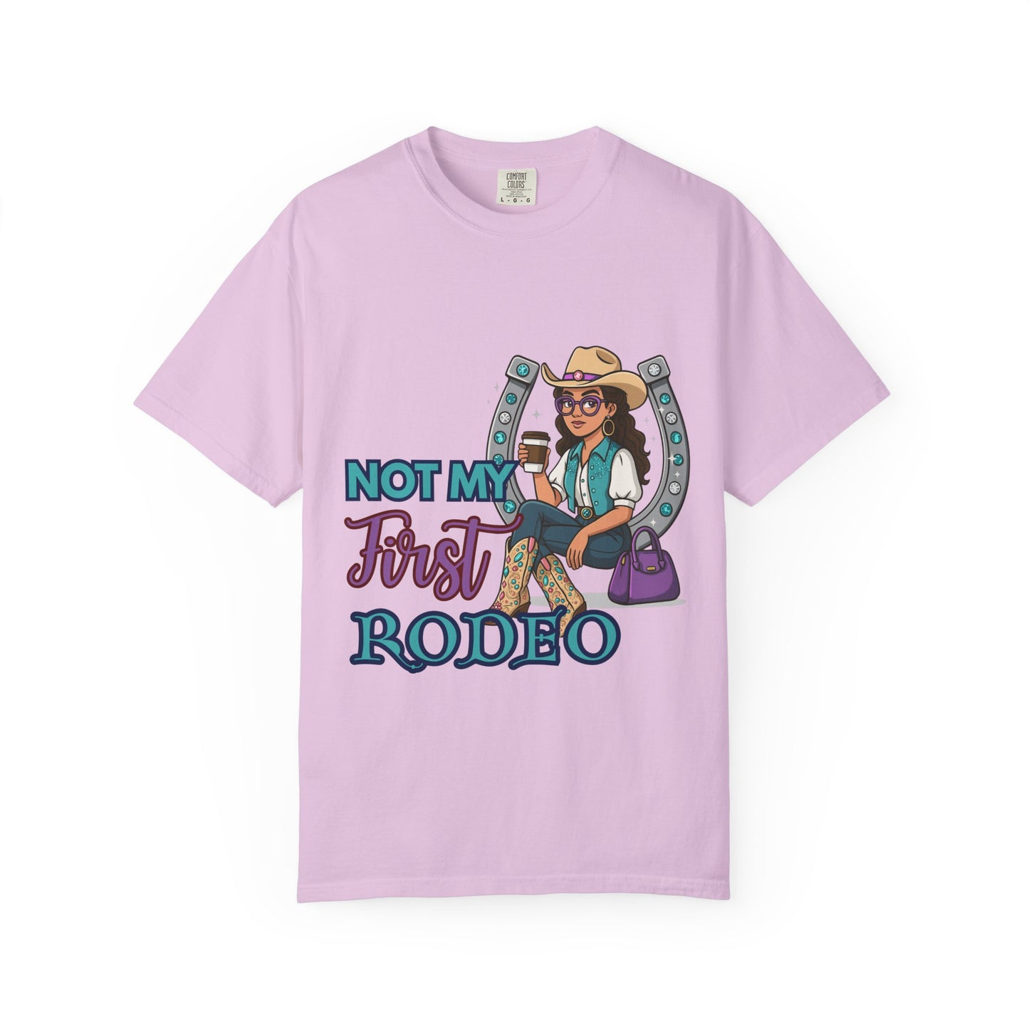 Not My First Rodeo Shirt | Western Cowgirl Graphic Tee