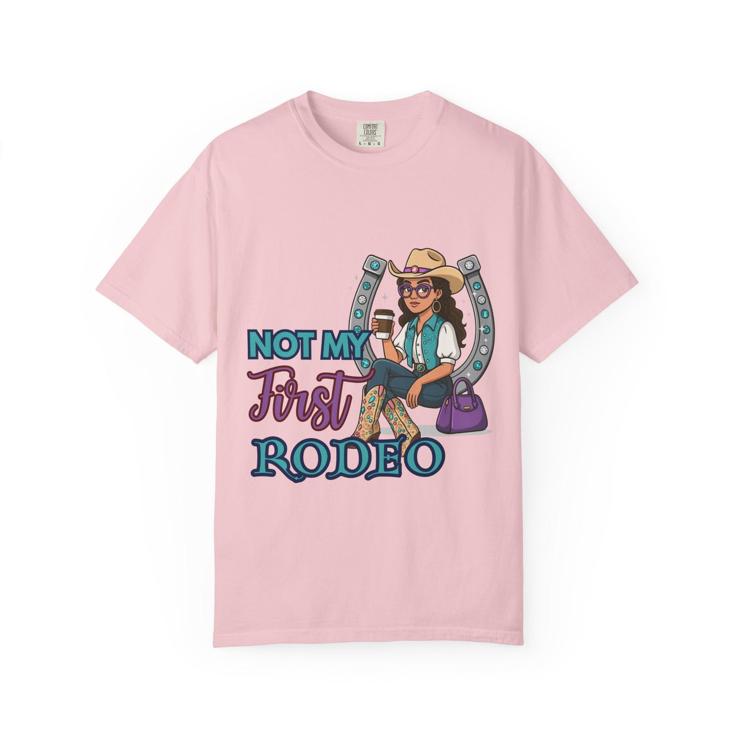 Not My First Rodeo Shirt | Western Cowgirl Graphic Tee