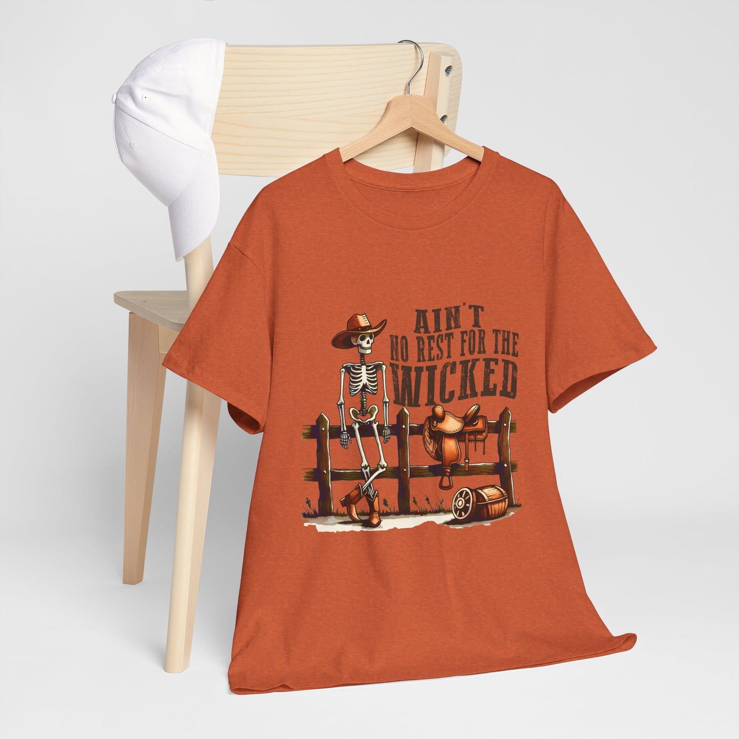Ain't No Rest for the Wicked Tee | Unisex Graphic Cotton Shirt for Music Lovers