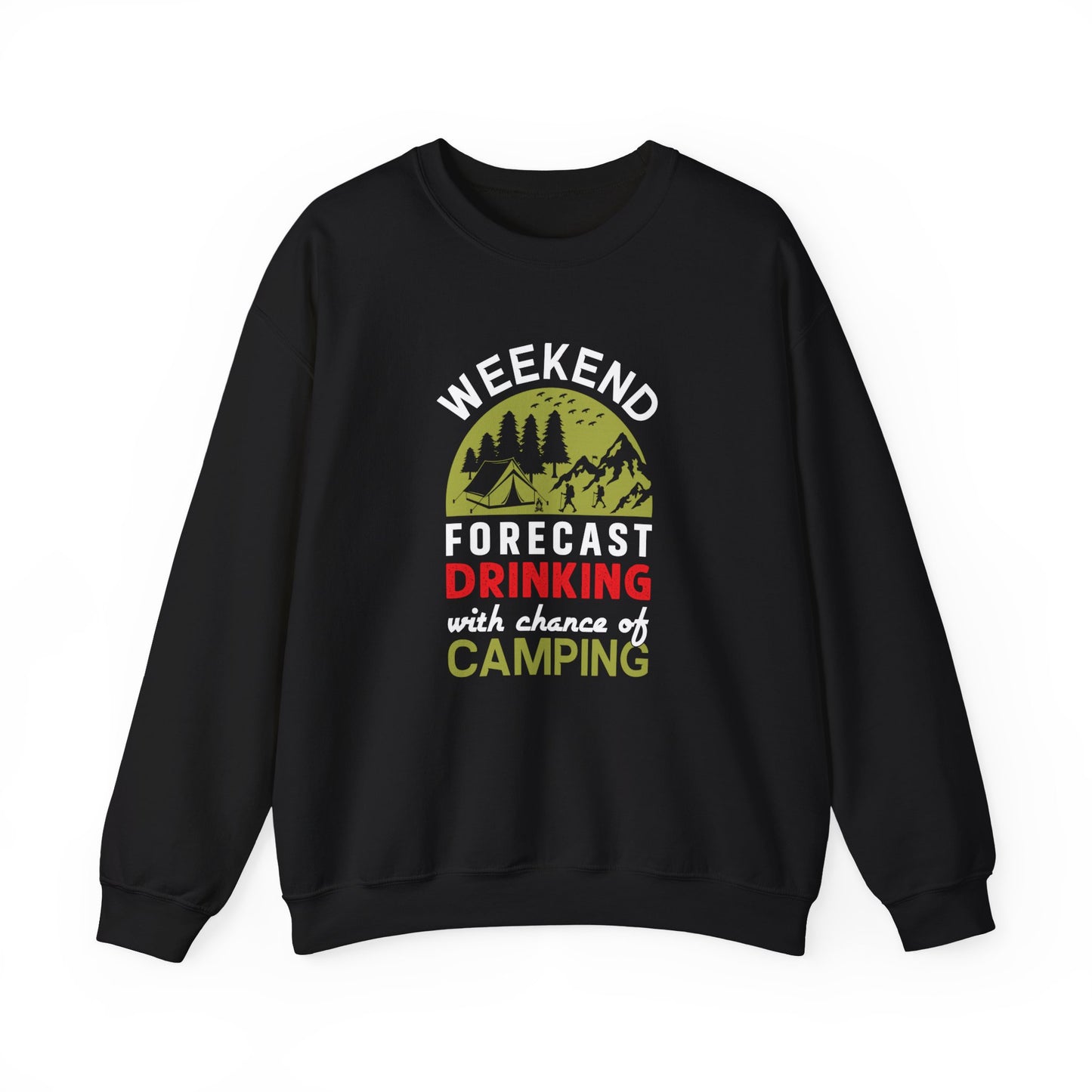 Playful Campsite Cheers Pullover