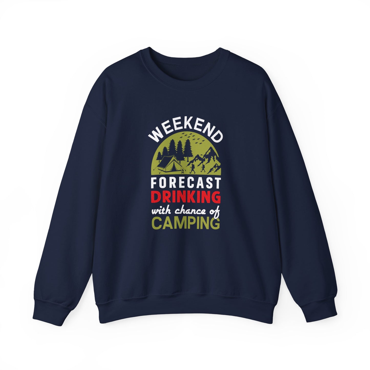 Playful Campsite Cheers Pullover