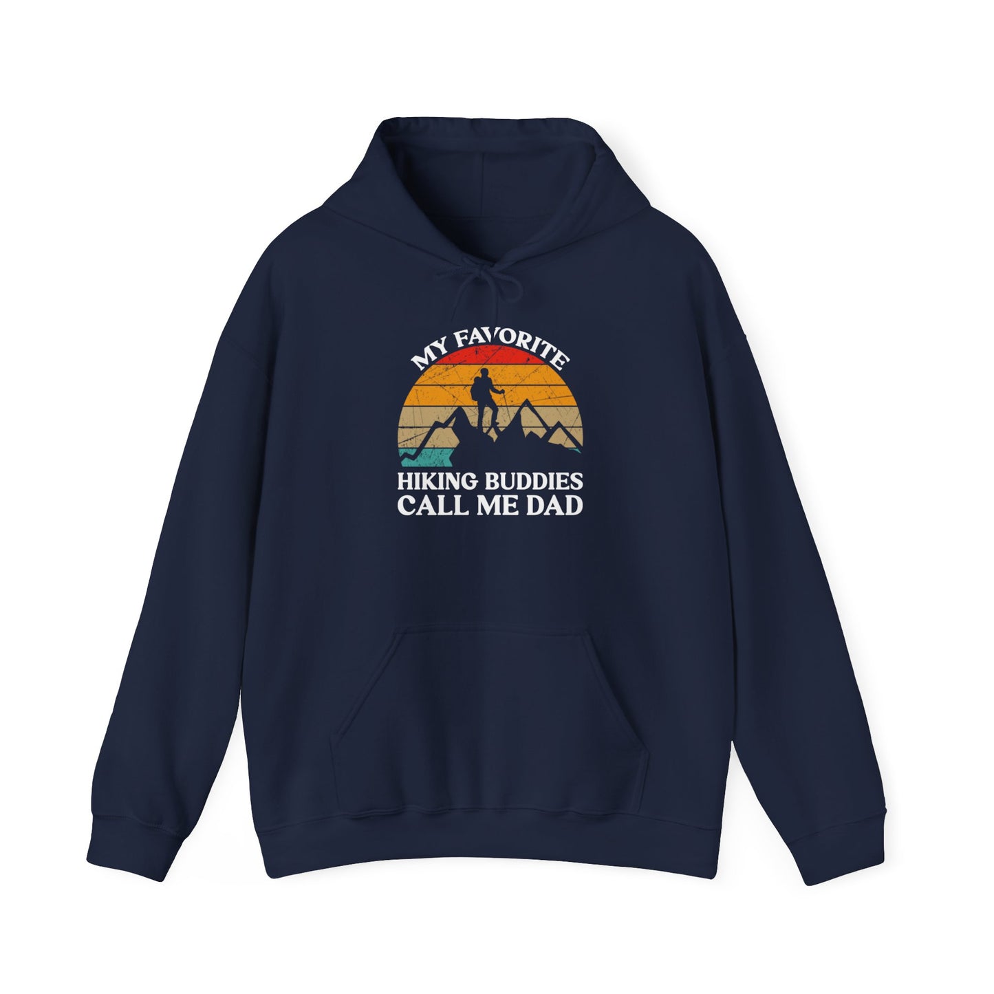 Playful Peaks Dad Hoodie