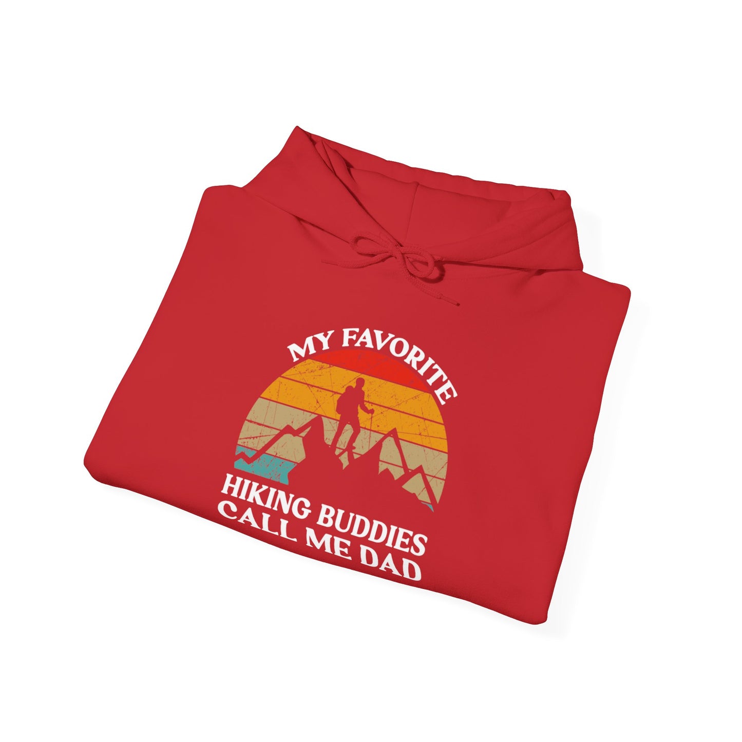 Playful Peaks Dad Hoodie