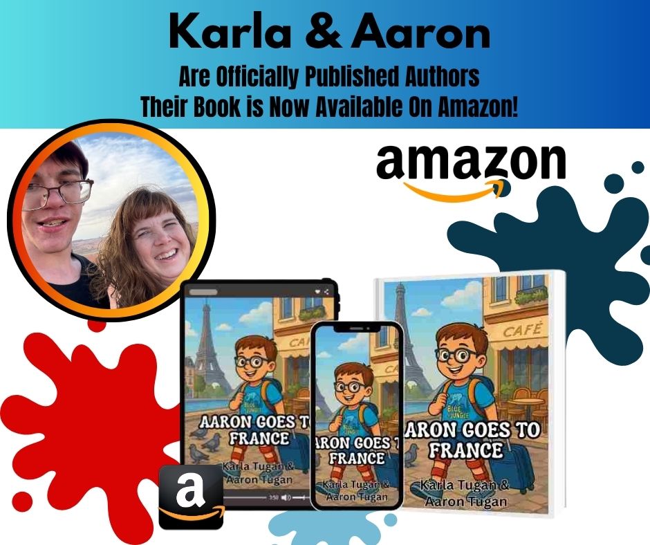 Aaron Goes to France Coloring Paperback