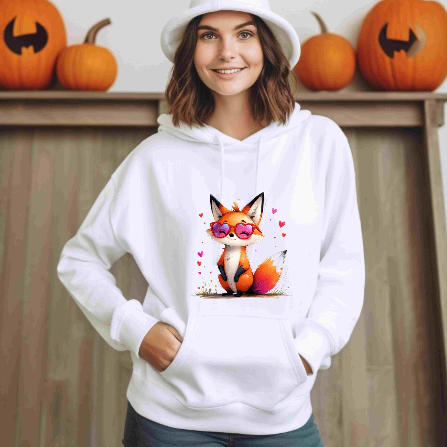 Fox PNG Bundle – 4 Adorable Fox Clipart Images (Digital Download)