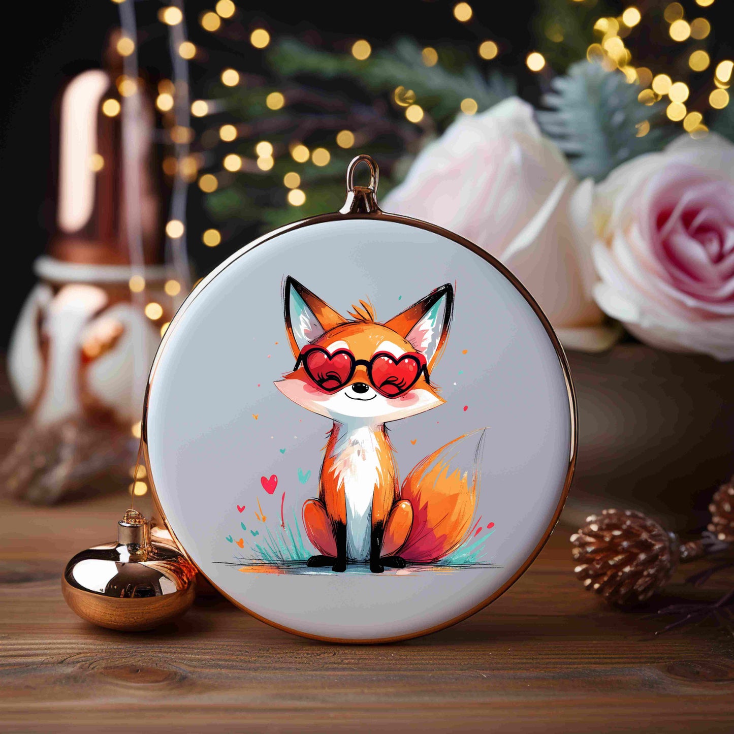 Fox PNG Bundle – 4 Adorable Fox Clipart Images (Digital Download)