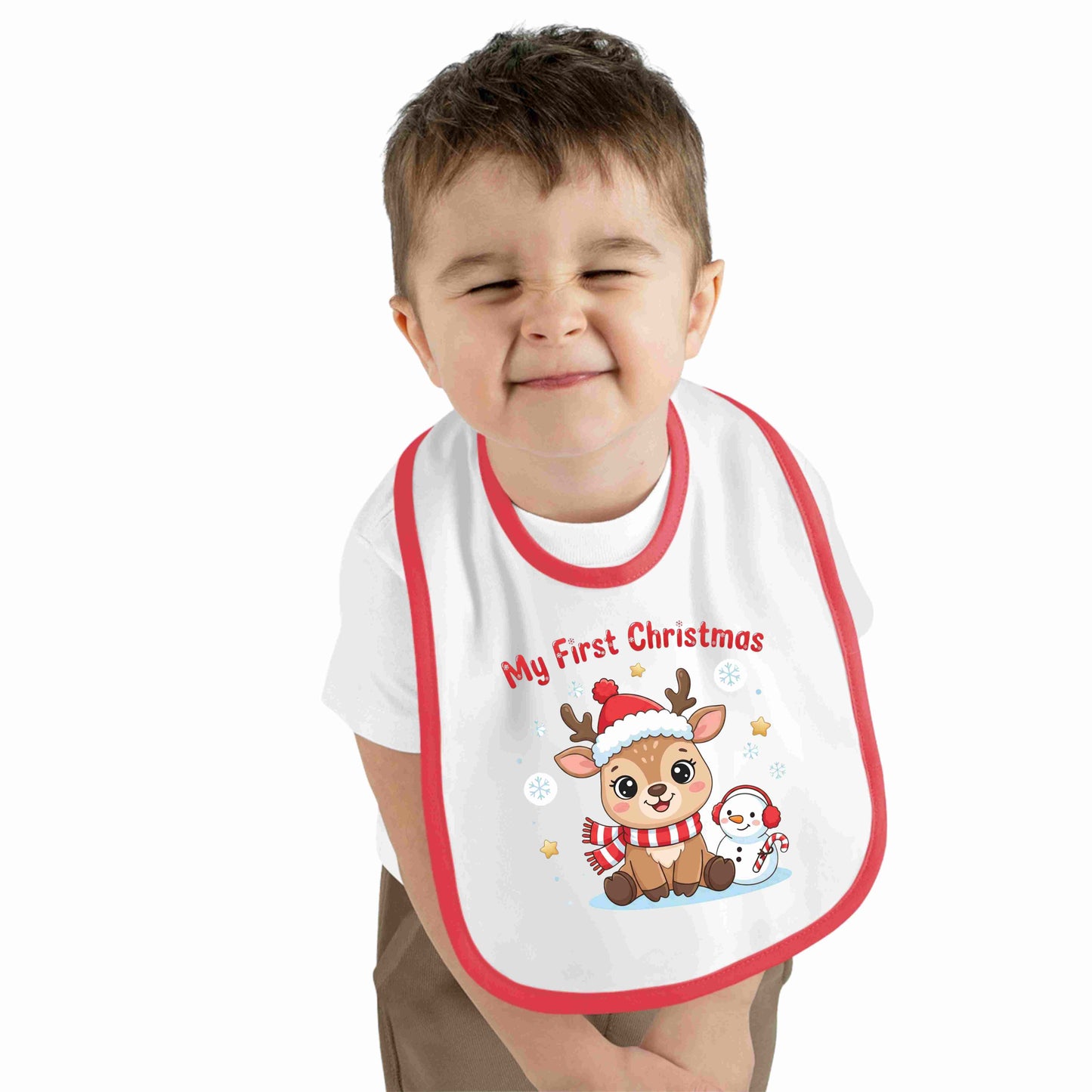 My First Christmas PNG Bundle • 5 Digital Designs • Personalized Reindeer & Polar Bear Clipart