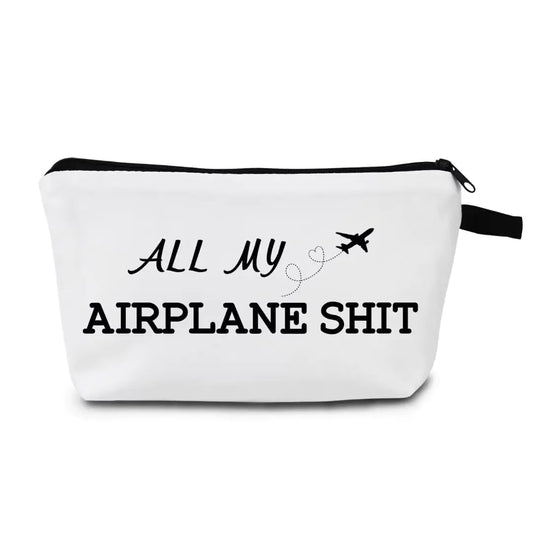 All My Airplane Shit Makeup Bag: The Perfect Travel Companion