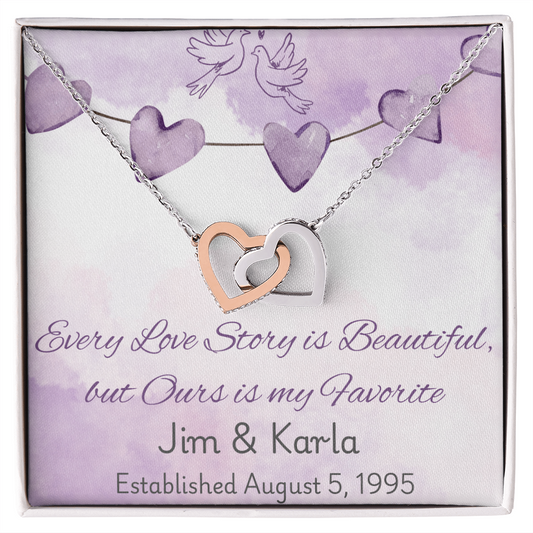 Timeless Love Necklace: A Personalized Keepsake