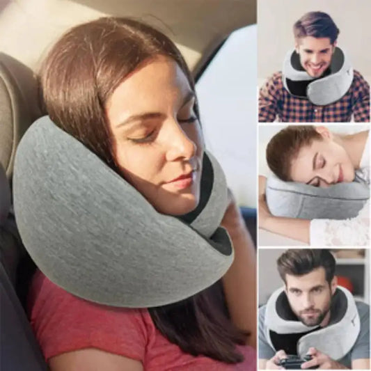 Compact Airplane Neck Pillow