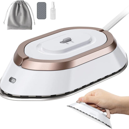 Mini Travel Iron – Dual Voltage, Lightweight & Compact for Worldwide Travel