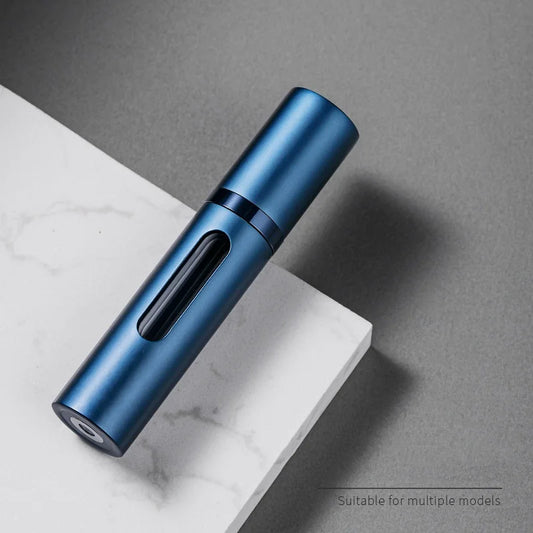 Travel Perfume Atomizer – Refillable Mini Spray Bottle (5ml), TSA Approved, Leak-Proof Glass, 7 Colors